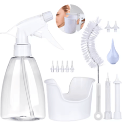 300ml ear cleaner wax removal tool – portable water irrigation flushing system