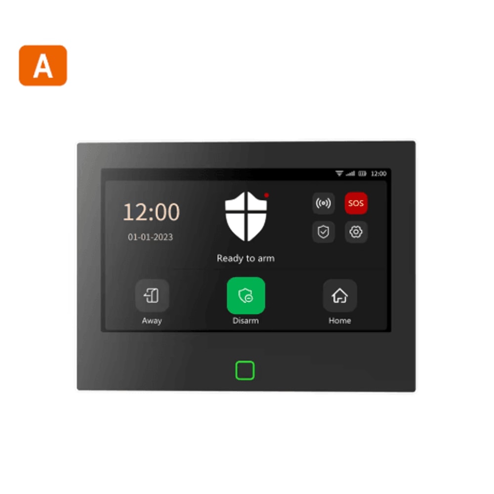 Staniot 7Inch Smart Home Alarm System WiFi 4G Wireless Security Kit With 115dB Siren 7