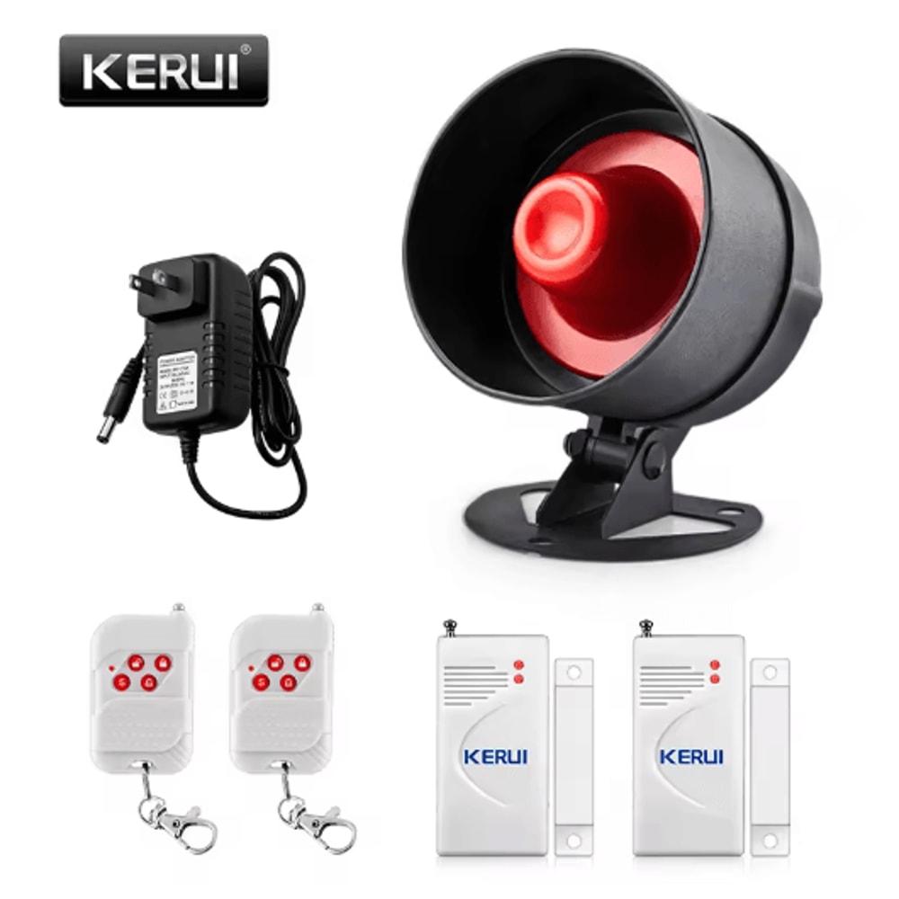 KERUI Standalone Wireless PIR Alarm Siren Home Garage Burglar Alert 2