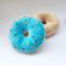 Squeaky Plush Donut Dog Toy Soft Chew Interactive Toy For Puppies And Small Dogs 5
