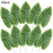 Artificial Banana Leaf Palm Branches 20Pack Realistic Green Foliage For Home Event Decor 1