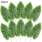 Artificial Banana Leaf Palm Branches 20Pack Realistic Green Foliage For Home Event Decor 1