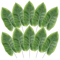 Artificial Banana Leaf Palm Branches 12Pack Realistic Green Foliage For Home Event Decor 0