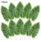 Artificial Banana Leaf Palm Branches 12Pack Realistic Green Foliage For Home Event Decor 6