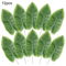 Artificial Banana Leaf Palm Branches 12Pack Realistic Green Foliage For Home Event Decor 6