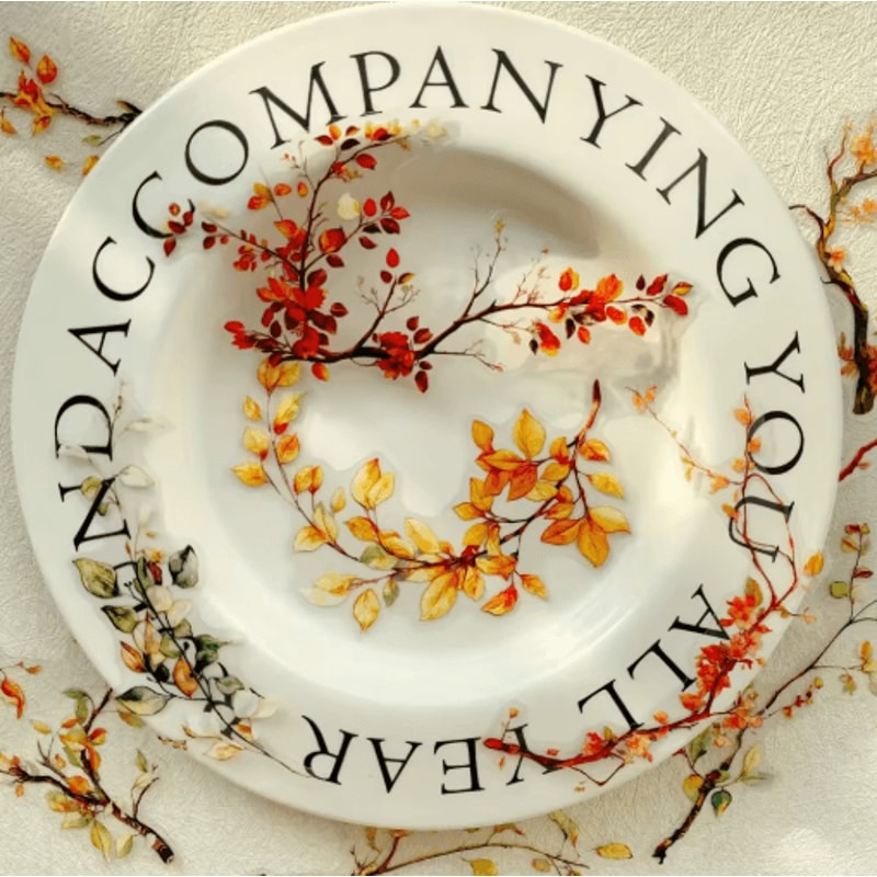 Retro Plant Flower PET Stickers 20Pack DIY Journal Scrapbooking Decoration Set 7