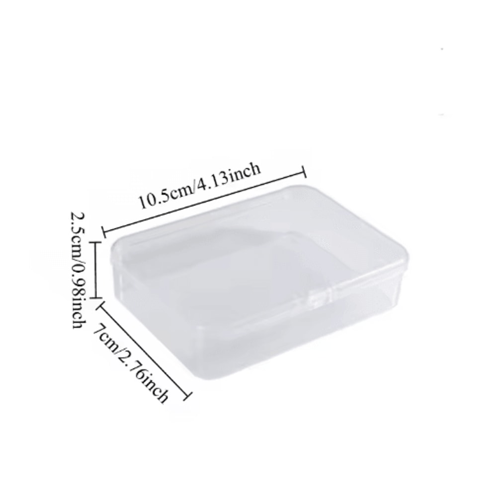 Transparent Playing Card Storage Boxes 5Pack Plastic Card Organizer Cases For Games 2