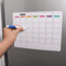 Magnetic Memo Message Board Reusable Erasable Refrigerator Note Pad Weekly Planner 7