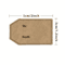 Kraft Paper Handmade Gift Tag Stickers 300Pack Decorative Packaging Party Labels 2