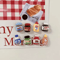Kawaii Cartoon Food Refrigerator Magnets 8Pack Cute Decorative Fridge Locker Magnets 5