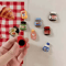 Kawaii Cartoon Food Refrigerator Magnets 8Pack Cute Decorative Fridge Locker Magnets 6