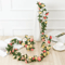 Artificial Rose Flower Vine 250cm Decorative Fake Floral Rattan For Home Wedding And Garden 6