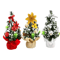 Mini Merry Christmas Tree 20cm Desktop Holiday Decoration For Home And Office 5