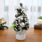 Mini Merry Christmas Tree 20cm Desktop Holiday Decoration For Home And Office 6
