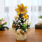 Mini Merry Christmas Tree 20cm Desktop Holiday Decoration For Home And Office 8