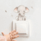 Cute Cartoon Animal Wall Stickers 6Piece Set PVC Switch Room Decor Decals 5