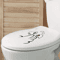 Cute Cartoon Bathroom Toilet Stickers Creative Fun Wall Toilet Art Decor 4