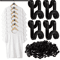 HeavyDuty Clothes Hanger Connector Hooks 20Pack SpaceSaving Cascading Closet Organizers 0