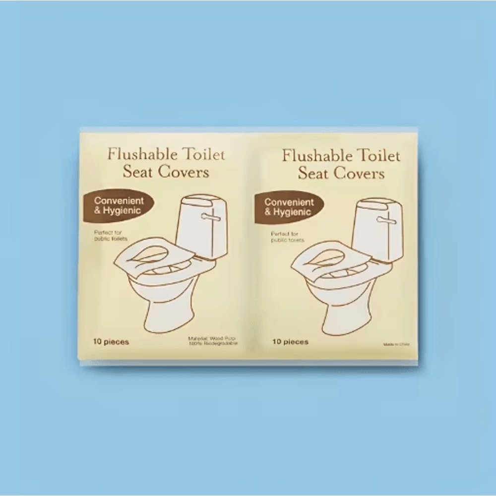 Disposable Toilet Seat Covers 2050100Pack Thickened Hygienic Paper Toilet Mats For Travel Home 5