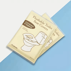disposable toilet seat covers (20/50/100-pack) – thickened hygienic paper toilet mats for travel & home