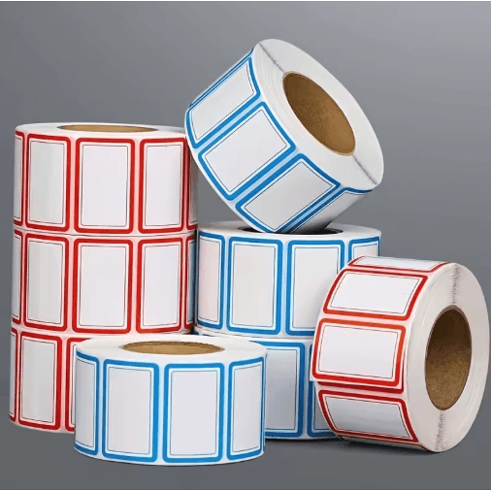 Colorful Food Storage Label Stickers 500Pack Refrigerator Container Labels For Home Office Class 6