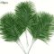 Artificial Tropical Palm Leaves With Stems Plastic Greenery For Home Garden Event Decor 2