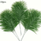 Artificial Tropical Palm Leaves With Stems Plastic Greenery For Home Garden Event Decor 2