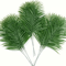 Artificial Tropical Palm Leaves With Stems Plastic Greenery For Home Garden Event Decor 7