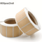 Kraft Paper Sealing Label Stickers 1600Pack SelfAdhesive Handwritten Packaging Organization Label 1
