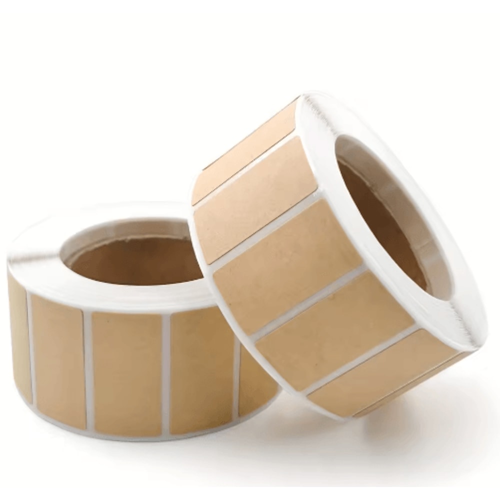 Kraft Paper Sealing Label Stickers 1600Pack SelfAdhesive Handwritten Packaging Organization Label 4