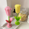 Tulip Cup Cleaning Brush With Detachable Sponge Head 2Pack Long Handle Bottle Glass Cleaner 5