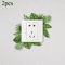 Tropical Leaf Switch Stickers Removable Waterproof PVC Wall Decor Decals For Home 1