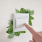 Tropical Leaf Switch Stickers Removable Waterproof PVC Wall Decor Decals For Home 6