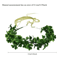 Clover Wreath Headwear St Patricks Day Lucky Grass Hair Accessory For Photography Festive Decor 2