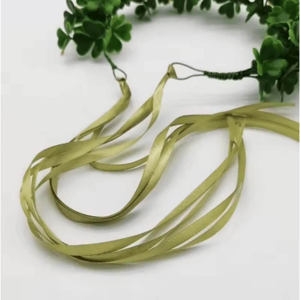 Clover Wreath Headwear St Patricks Day Lucky Grass Hair Accessory For Photography Festive Decor 4