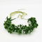 Clover Wreath Headwear St Patricks Day Lucky Grass Hair Accessory For Photography Festive Decor 0
