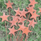 Rustic Metal Star Garden Stakes 3Piece Set Iron Silhouette Outdoor Yard Planter Decor 4