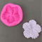 Silicone Hibiscus Flower Mold 5Petal Round Flower Casting Mold For DIY Crafts 4