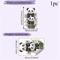Cartoon Watercolor Bamboo Panda Wall Sticker SelfAdhesive Room Decor For Home 1