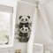 Cartoon Watercolor Bamboo Panda Wall Sticker SelfAdhesive Room Decor For Home 2