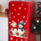 Christmas Snowman Window Clings Removable Static Cling Holiday Decal For Windows 6