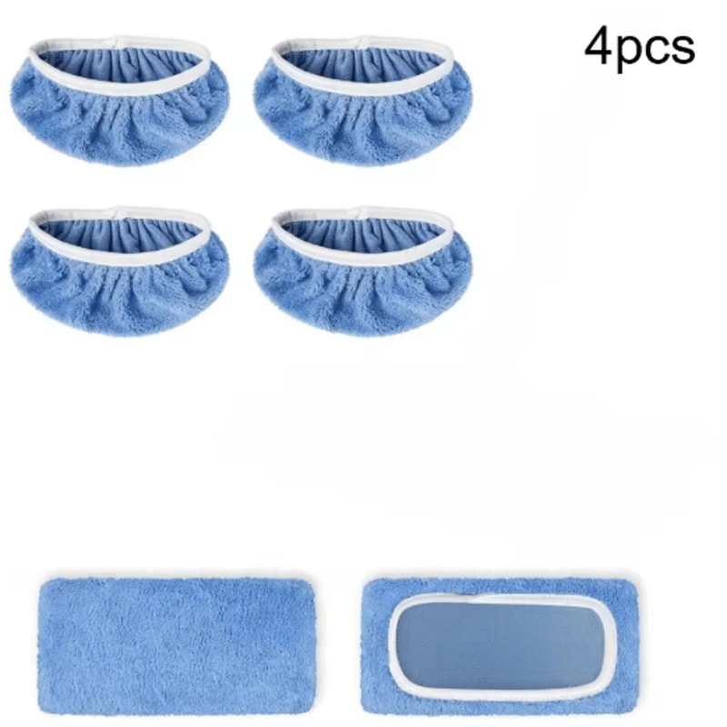 Reusable Mop Pads 4Pack UltraFine Fiber Dry Wet Replacement Cleaning Cloths 1