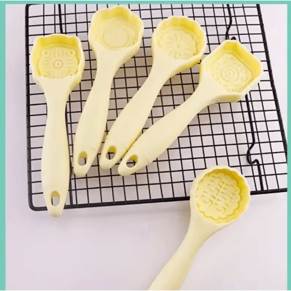 Reusable Mooncake Pastry Mold NonStick Baking Tool For Creative Desserts 7
