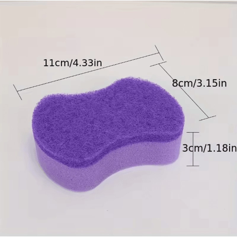 12Pack HeavyDuty Dishwashing Sponges MultiPurpose Cleaning Power For Home Kitchen 2