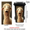 Cute CurlyHaired Sheep Trash Can Sticker Fun SelfAdhesive Decor For Home Spaces 1