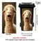 Cute CurlyHaired Sheep Trash Can Sticker Fun SelfAdhesive Decor For Home Spaces 1