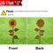 Rustic Metal Sunflower Garden Stake Vintage Outdoor Yard Art Accent 3