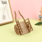 Dollhouse Mini Cart Model Realistic Miniature Garden Accessory For DIY Displays 1