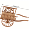 Dollhouse Mini Cart Model Realistic Miniature Garden Accessory For DIY Displays 2