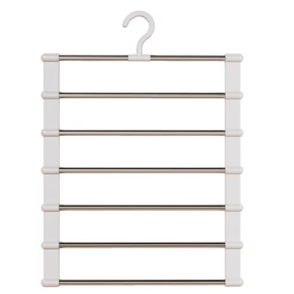 MultiTier Pants Hanger SpaceSaving Trouser Organizer For Closets 1